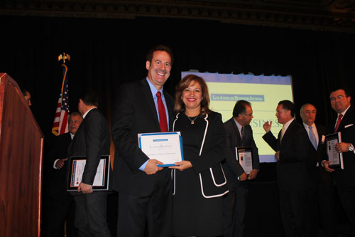 los angeles business journal award
