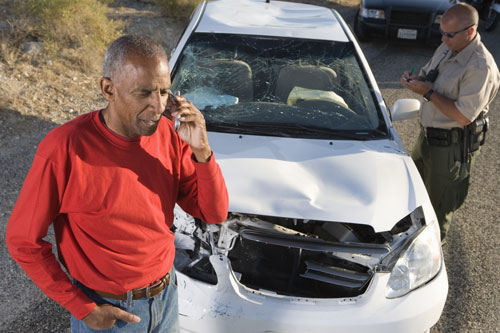 traffic ticket accident