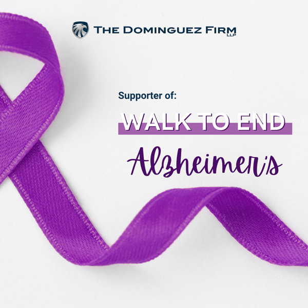 Apoyando a la organización Walk to End Alzheimer's