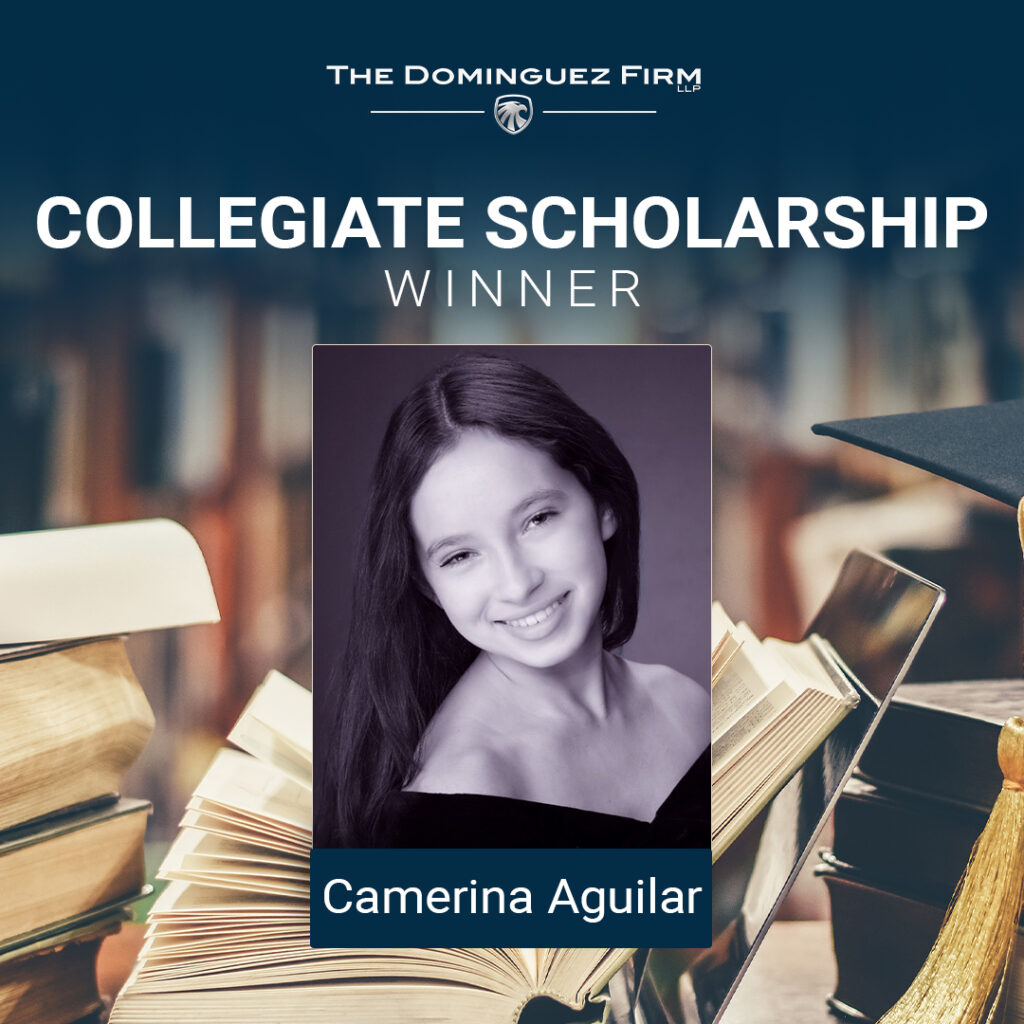 Camerina Aguilar Collegiate Scholarship WInner