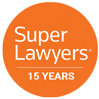 Super Lawyers 15 years